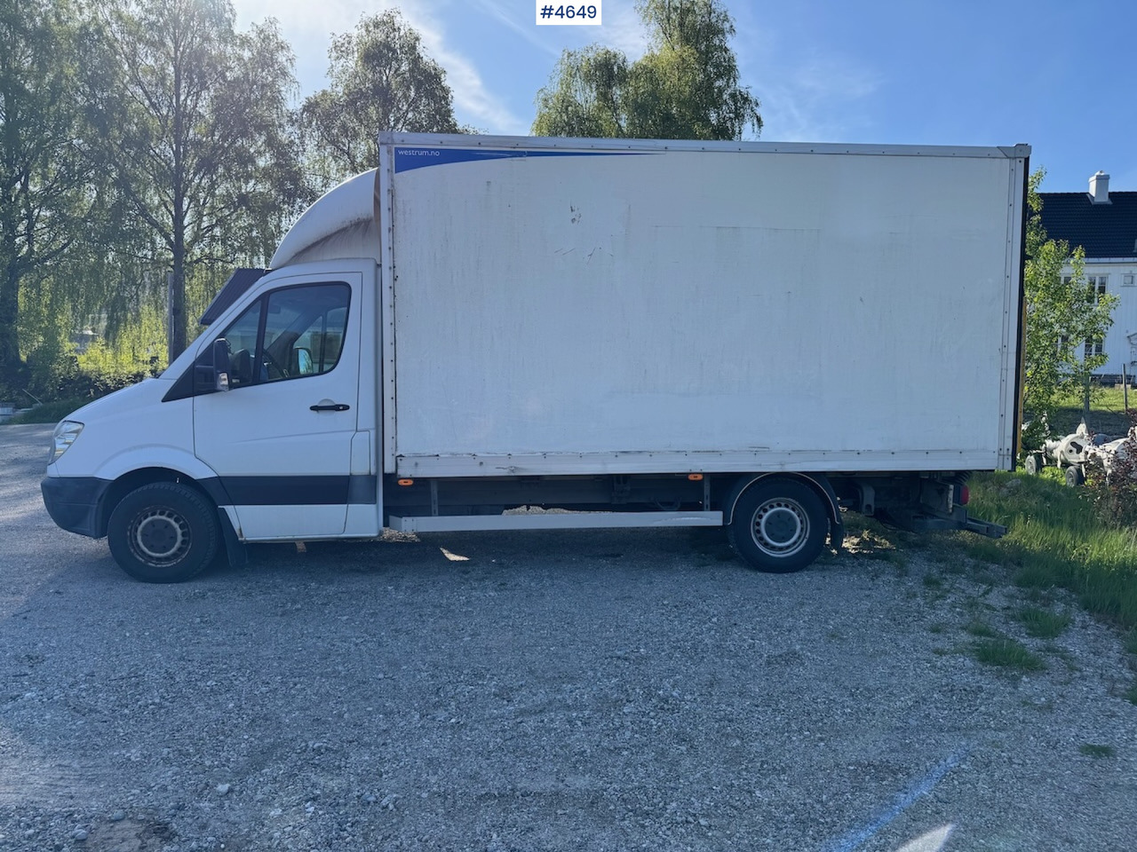 2013 Mercedes-Benz Sprinter 316 CDI - Dostavno vozilo z zabojnikom: slika 1 2013 Mercedes-Benz Sprinter 316 CDI - Dostavno vozilo z zabojnikom: slika 1