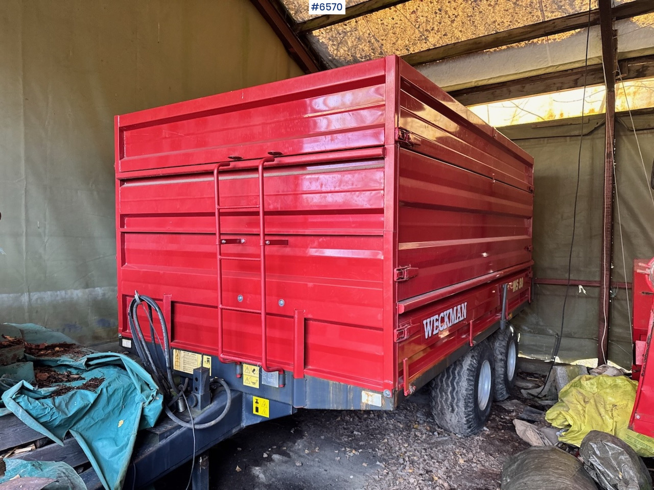 2013 Weckman WS-80. - Kmetijska prikolica: slika 3 2013 Weckman WS-80. - Kmetijska prikolica: slika 3