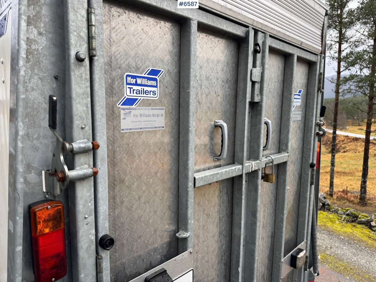 Avtomobilska prikolica 2015 For Williams BV 105G 6 Closet hanger: slika 14