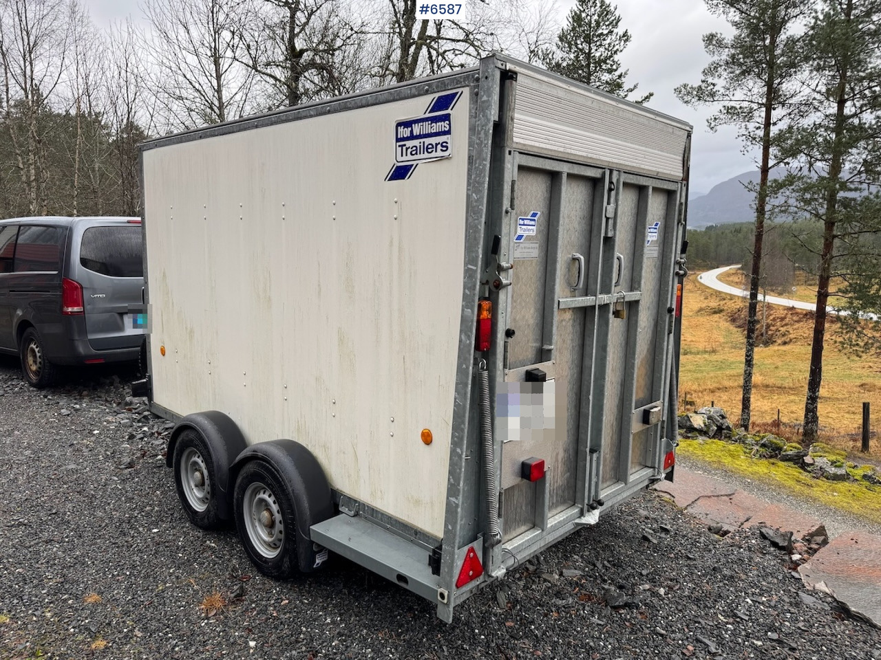 Avtomobilska prikolica 2015 For Williams BV 105G 6 Closet hanger: slika 8