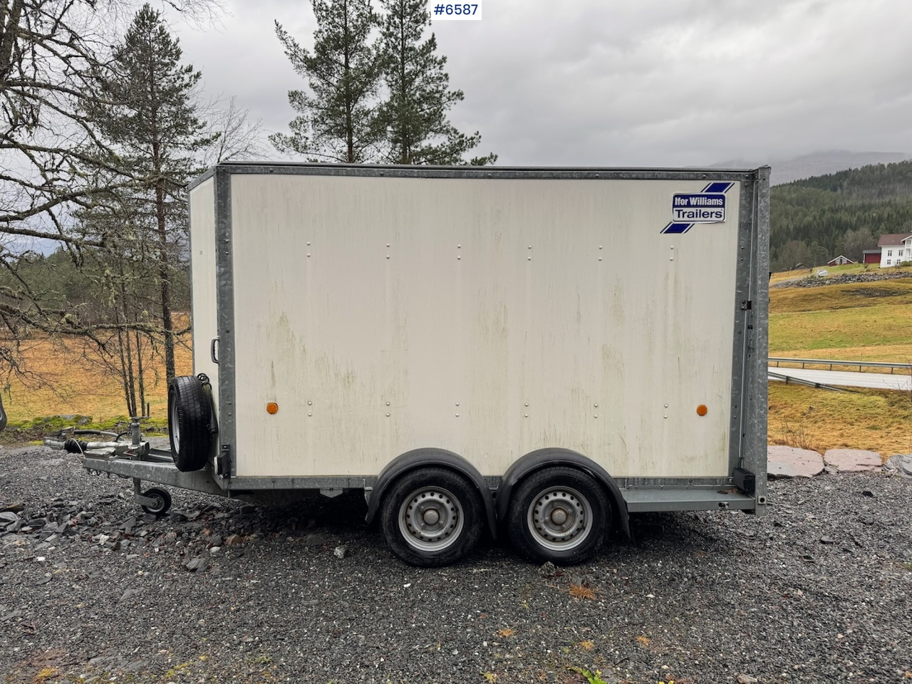 Avtomobilska prikolica 2015 For Williams BV 105G 6 Closet hanger: slika 7