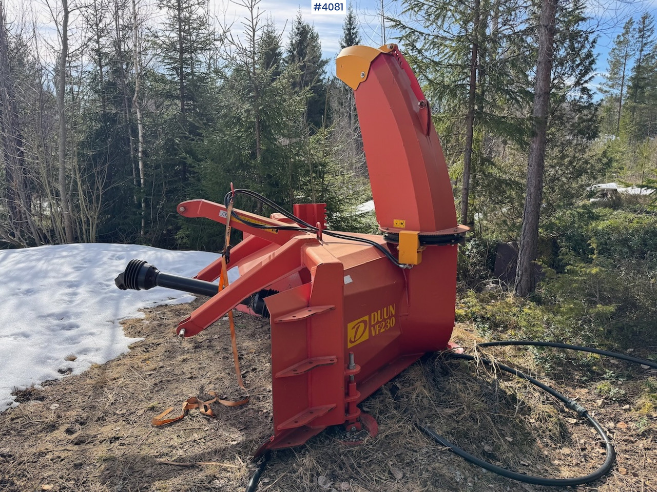 2017 Duun VF 230 - Snežni puhalnik: slika 4 2017 Duun VF 230 - Snežni puhalnik: slika 4