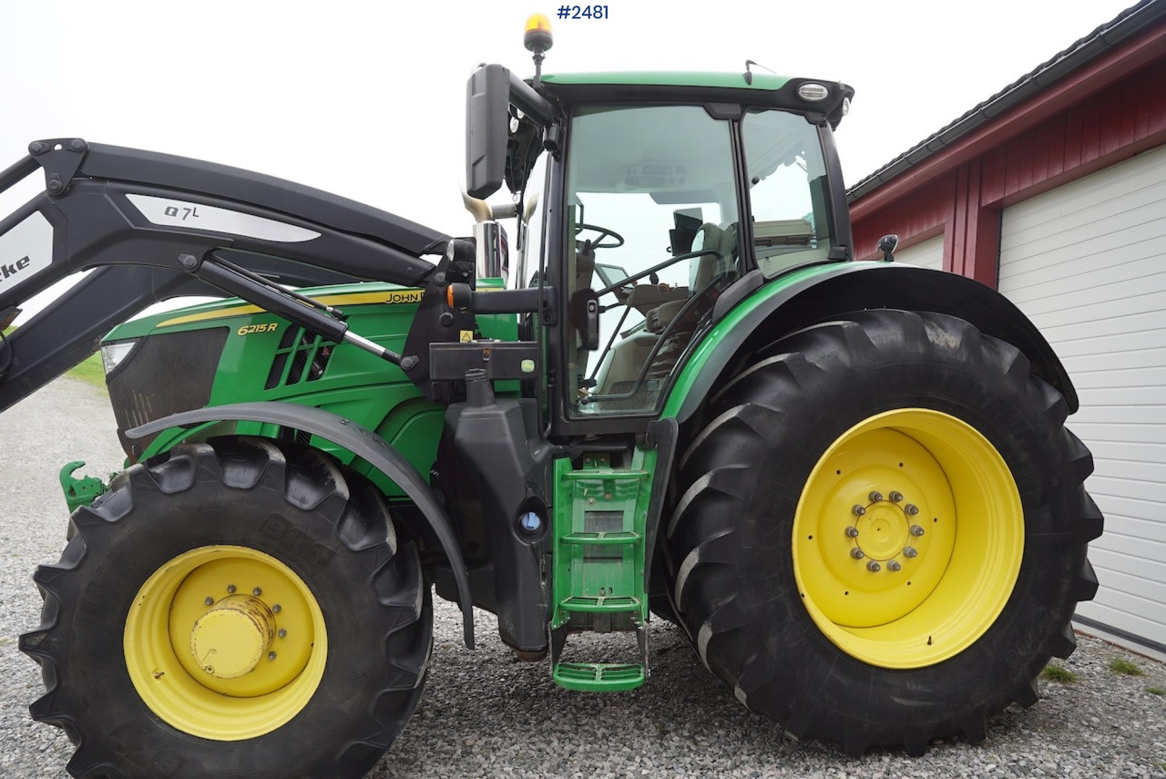 2017 John Deere 6215R w/Quicke loader and front hydraulics - Traktor: slika 5 2017 John Deere 6215R w/Quicke loader and front hydraulics - Traktor: slika 5