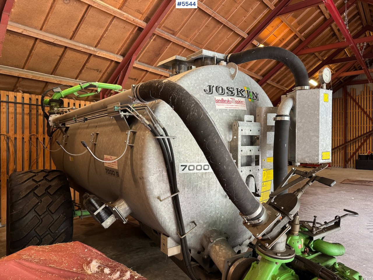 2017 Joskin 7000 S - Cisterna za gnojevko: slika 3 2017 Joskin 7000 S - Cisterna za gnojevko: slika 3