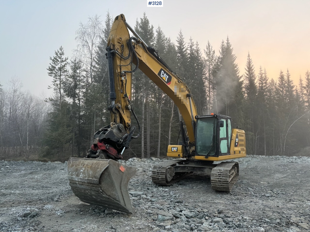 2018 Cat 323-07 with rototilt, grading bucket, and digging bucket - Bager: slika 2 2018 Cat 323-07 with rototilt, grading bucket, and digging bucket - Bager: slika 2