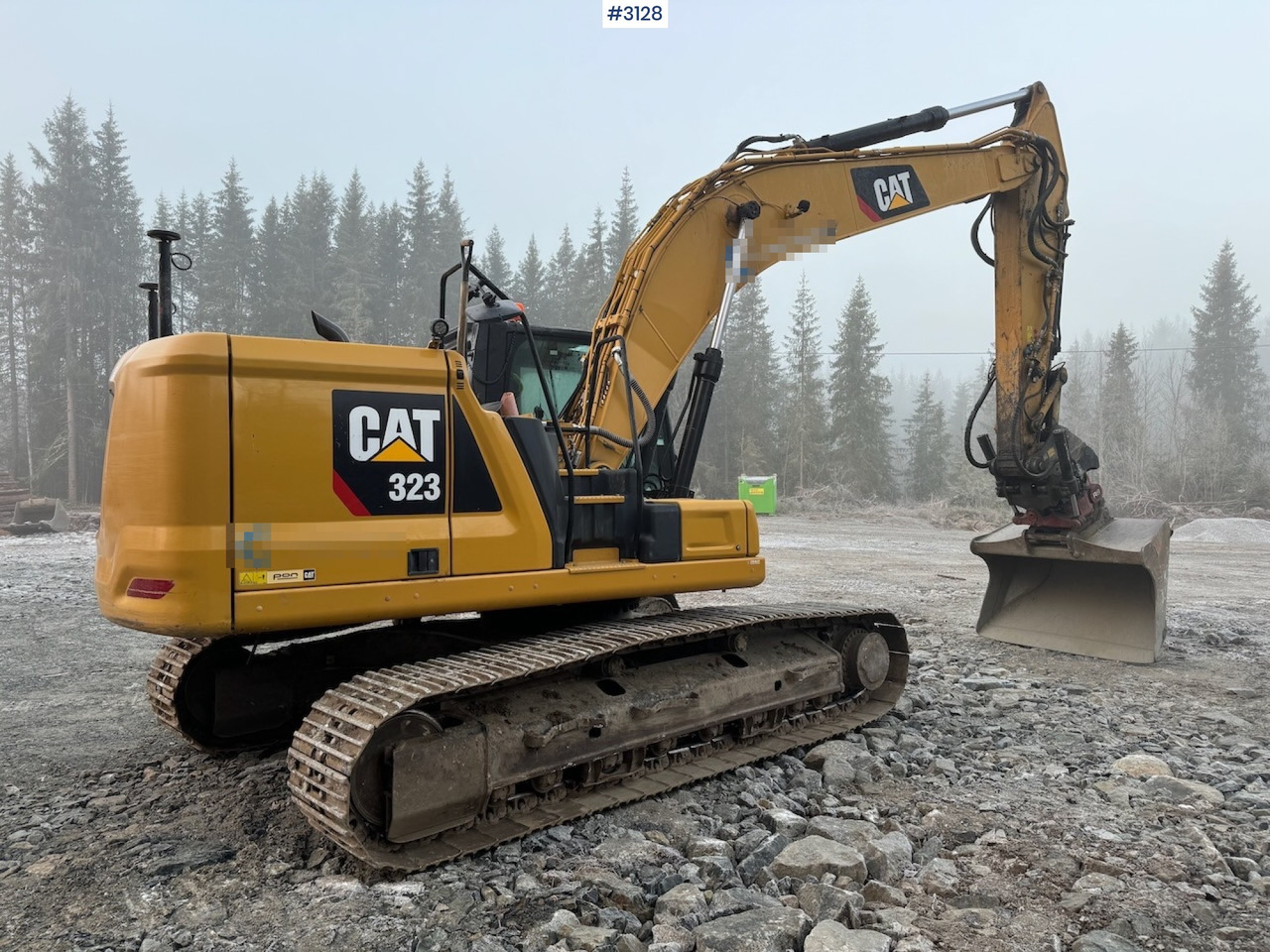 2018 Cat 323-07 with rototilt, grading bucket, and digging bucket - Bager: slika 3 2018 Cat 323-07 with rototilt, grading bucket, and digging bucket - Bager: slika 3