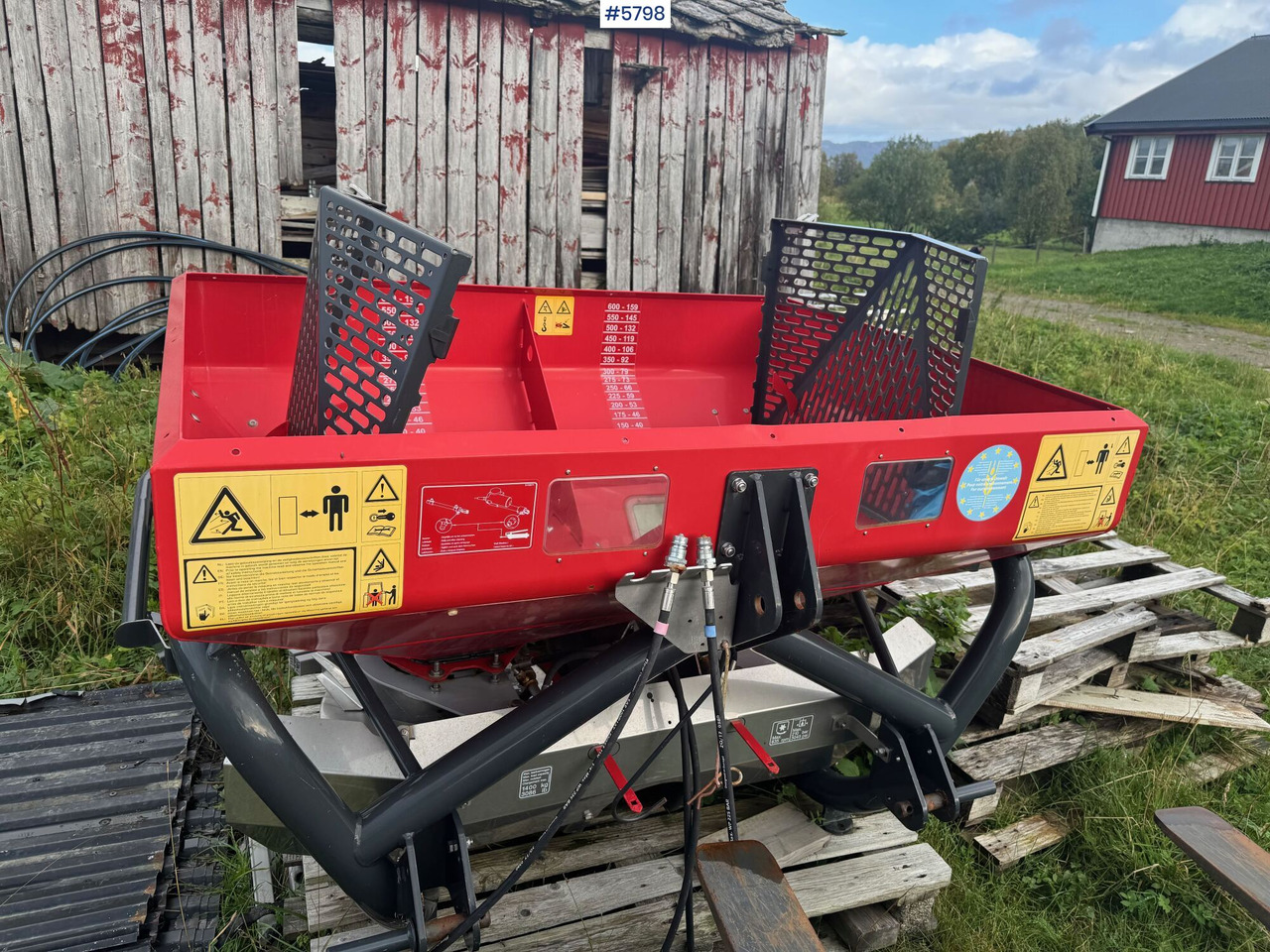 Trosilnik gnojila 2018 Kverneland Manure spreader. Repair project: slika 7 Trosilnik gnojila 2018 Kverneland Manure spreader. Repair project: slika 7