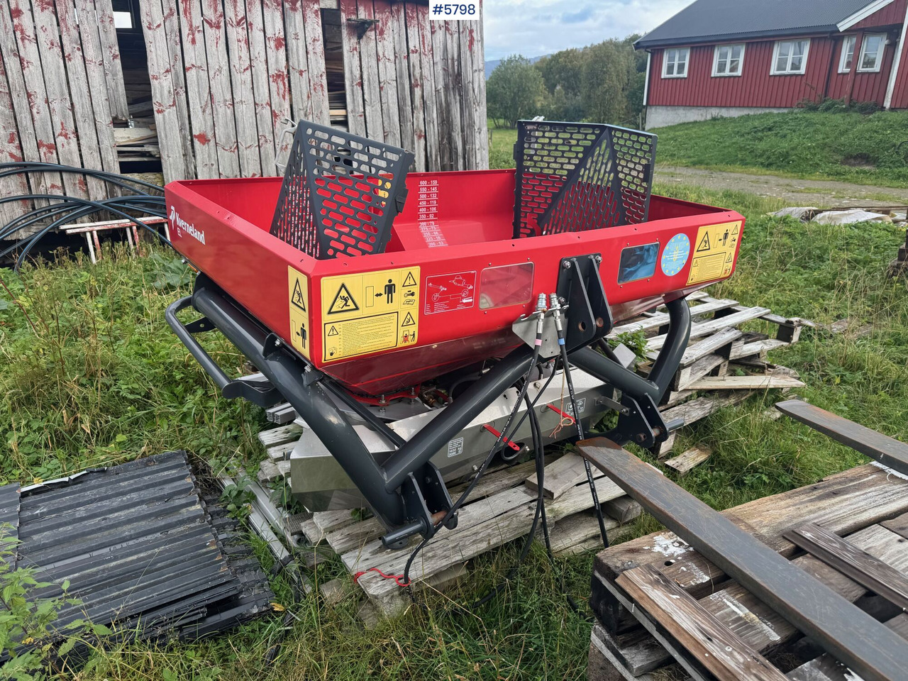 Trosilnik gnojila 2018 Kverneland Manure spreader. Repair project: slika 8 Trosilnik gnojila 2018 Kverneland Manure spreader. Repair project: slika 8