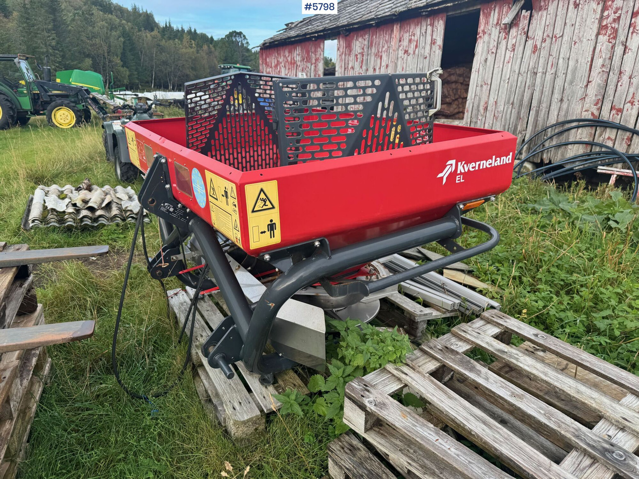 2018 Kverneland Manure spreader. Repair project - Trosilnik gnojila: slika 2 2018 Kverneland Manure spreader. Repair project - Trosilnik gnojila: slika 2