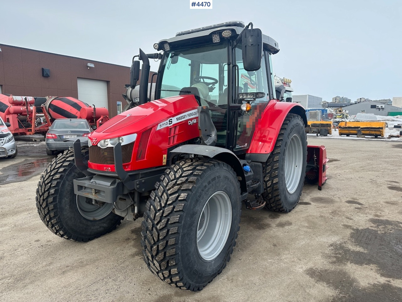 2018 Massey Ferguson MF5713 S w/ 2020 Dalen snow blower - Traktor: slika 2 2018 Massey Ferguson MF5713 S w/ 2020 Dalen snow blower - Traktor: slika 2