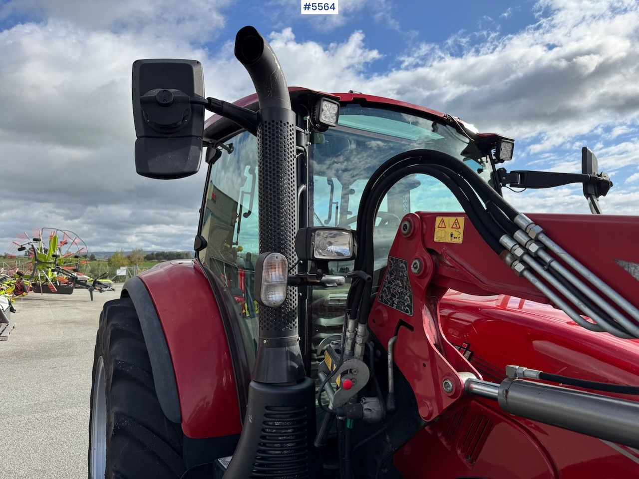 2019 Case IH Luxxum 120 m/ frontlaster. - Traktor: slika 3 2019 Case IH Luxxum 120 m/ frontlaster. - Traktor: slika 3