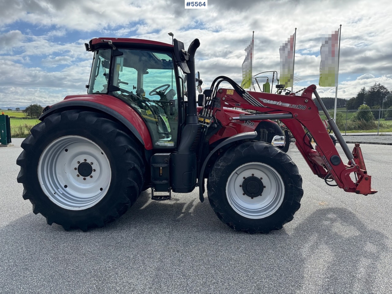 2019 Case IH Luxxum 120 m/ frontlaster. - Traktor: slika 4 2019 Case IH Luxxum 120 m/ frontlaster. - Traktor: slika 4