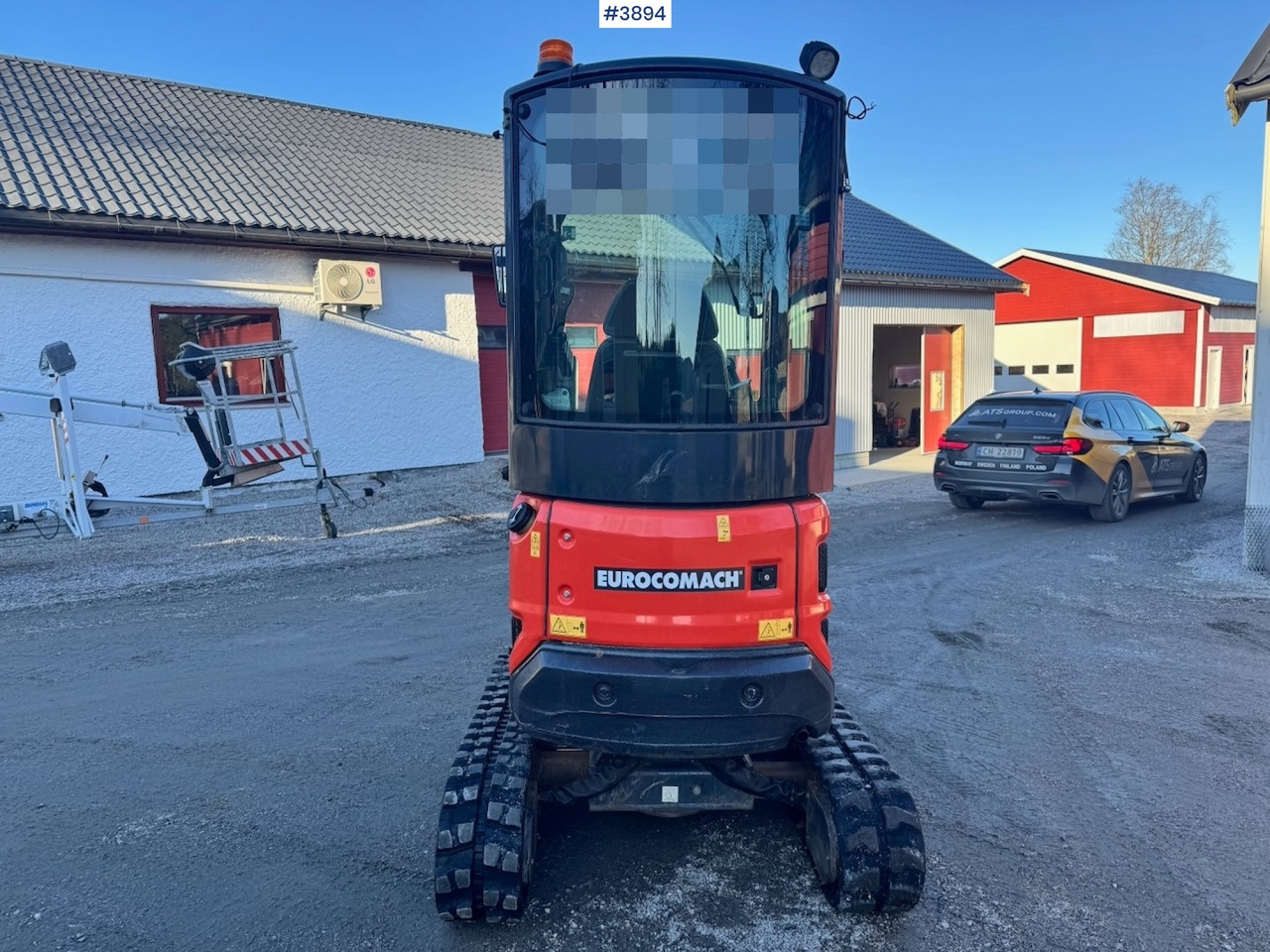 2020 Euromach ES18ZT Minigraver w/ 3 Excavator bucket - Bager: slika 4 2020 Euromach ES18ZT Minigraver w/ 3 Excavator bucket - Bager: slika 4