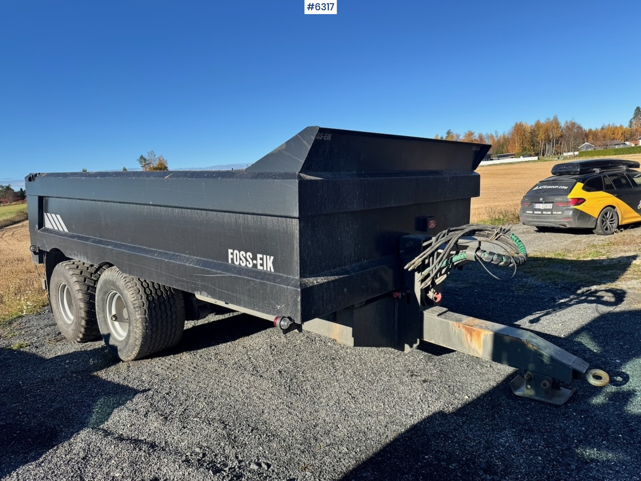2020 Foss Eik Dumper Trailer. - Kmetijska kiper prikolica/ Demper: slika 1 2020 Foss Eik Dumper Trailer. - Kmetijska kiper prikolica/ Demper: slika 1