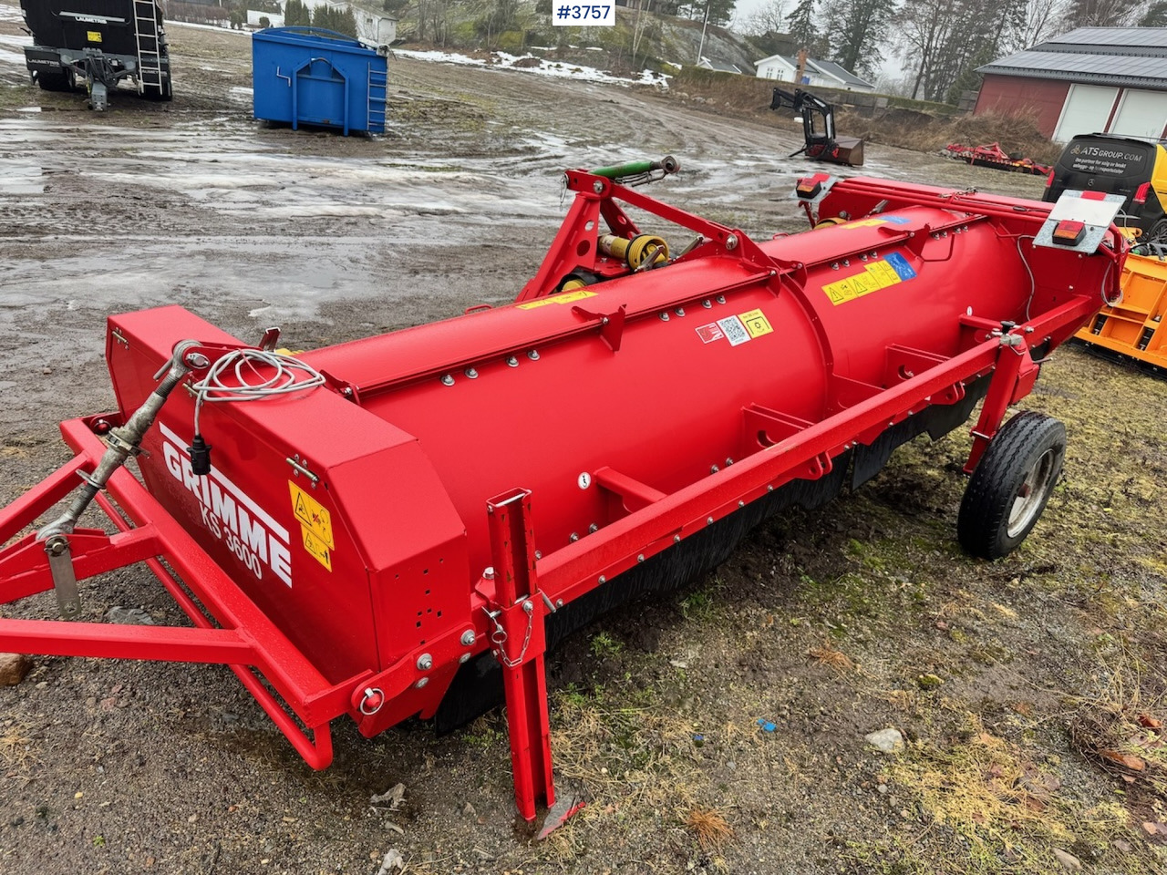2022 Grimme KS3600 Rice crusher. - Mulčer za krompir: slika 4 2022 Grimme KS3600 Rice crusher. - Mulčer za krompir: slika 4