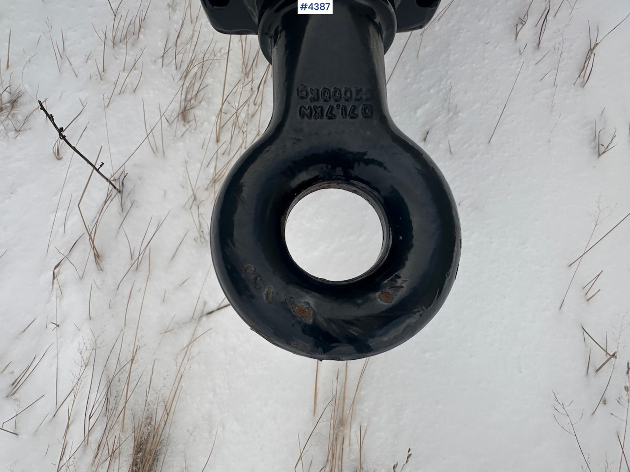 Prikolica za prevoz lesa 2023 Palms u12 timber trailer w/ Palms 5,85 krane. Never used.: slika 11