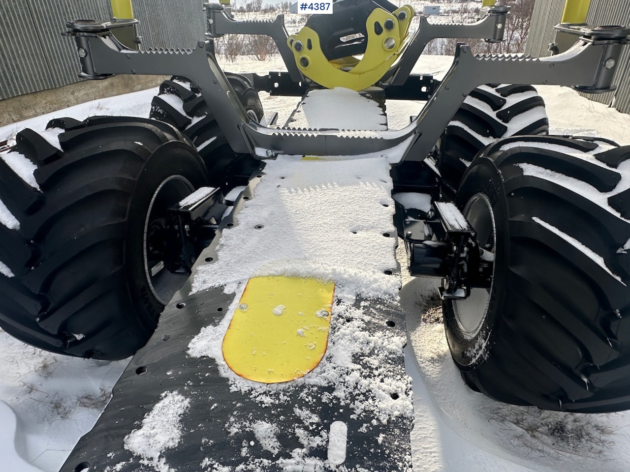 Prikolica za prevoz lesa 2023 Palms u12 timber trailer w/ Palms 5,85 krane. Never used.: slika 19