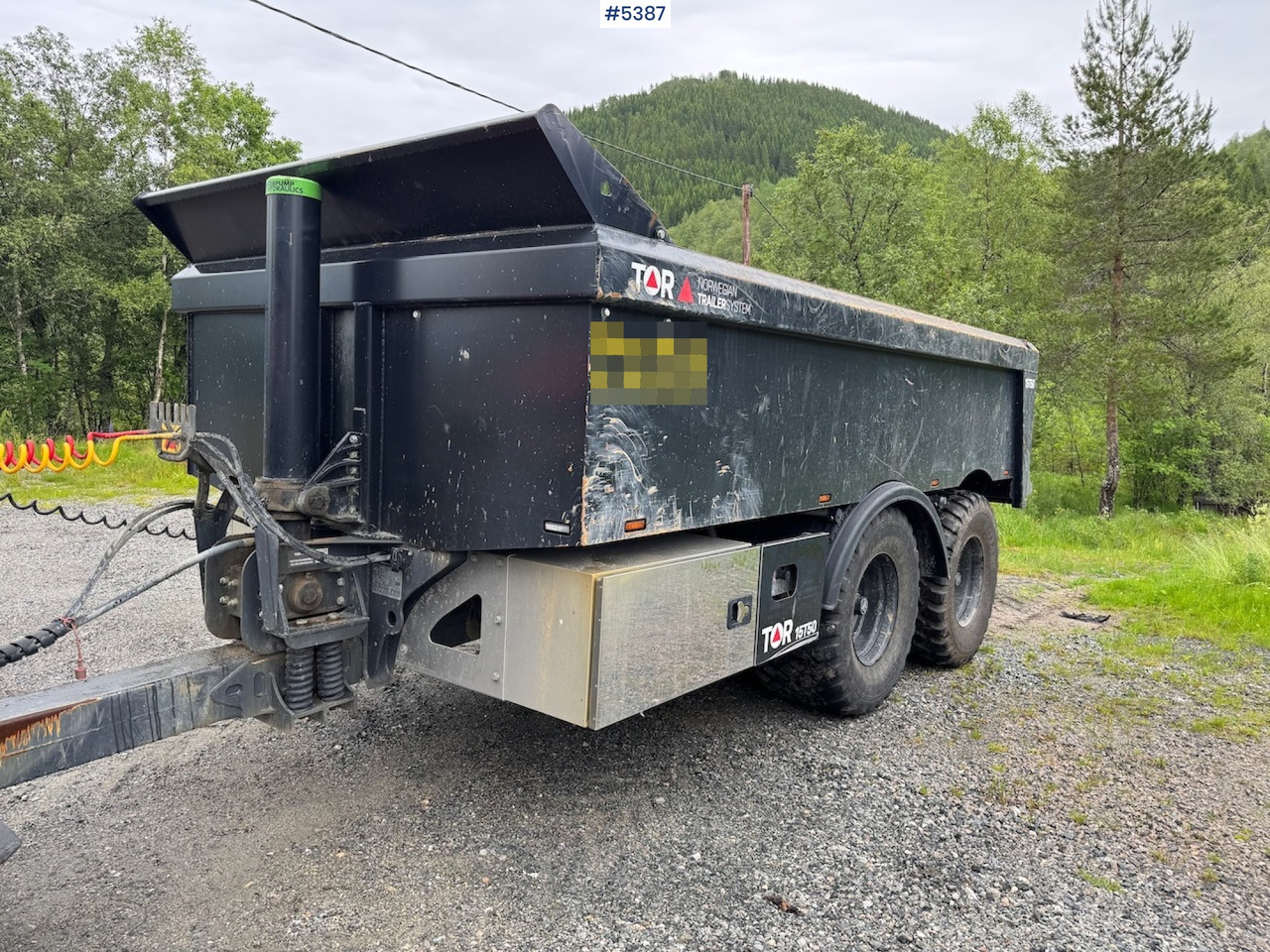 2023 TOR T15T50 Dump trailer. - Kmetijska kiper prikolica/ Demper: slika 1 2023 TOR T15T50 Dump trailer. - Kmetijska kiper prikolica/ Demper: slika 1