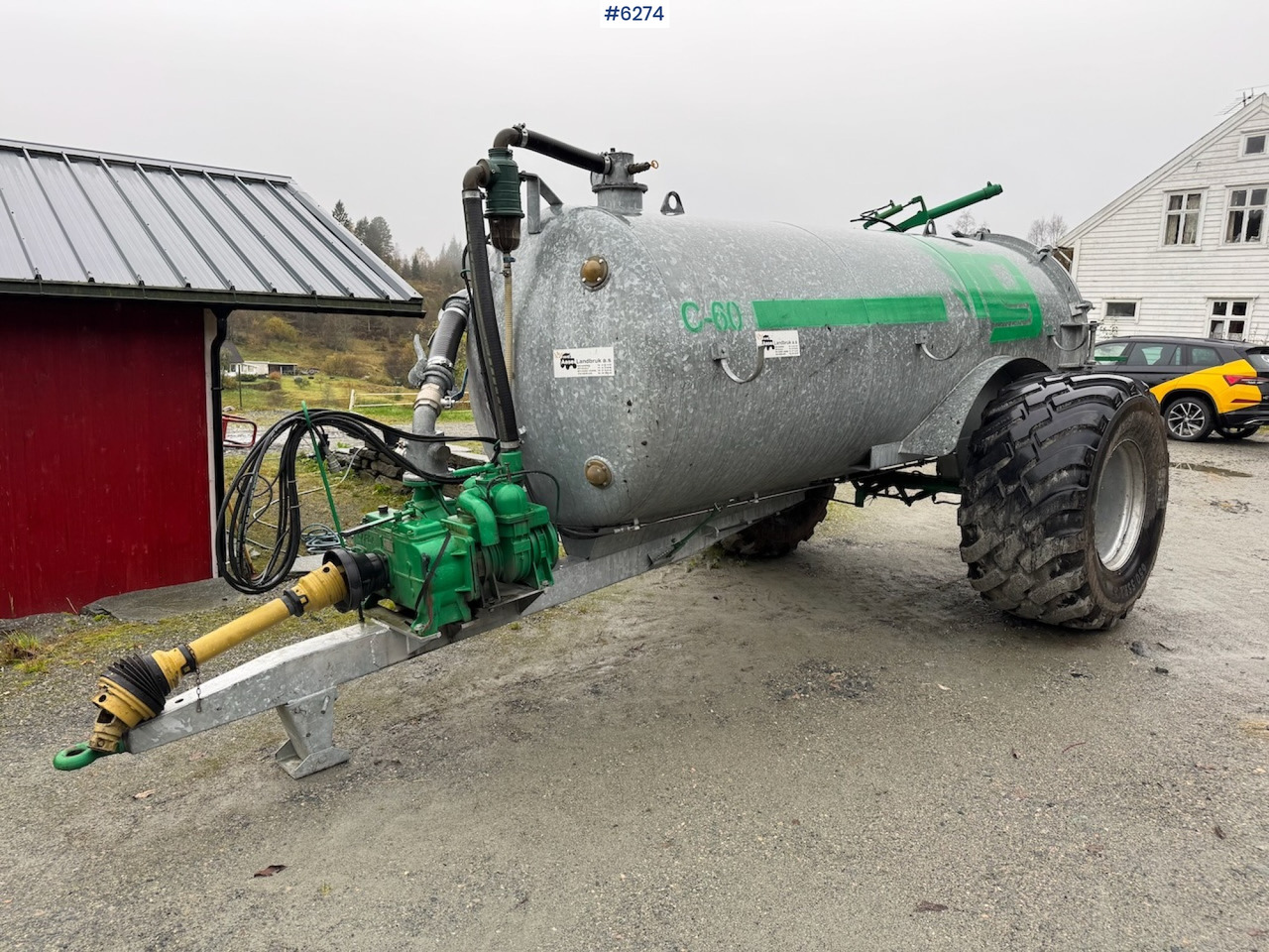 2024 Garcia C-60 6000 liter manure wagon w/ vacuum, combi and cannon. - Cisterna za gnojevko: slika 4 2024 Garcia C-60 6000 liter manure wagon w/ vacuum, combi and cannon. - Cisterna za gnojevko: slika 4