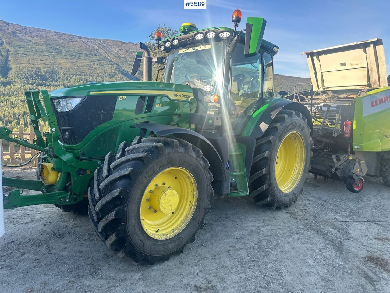 2024 John Deere 6R 185 4x4 tractor w/ front loader, GPS and winter tires. WATCH VIDEO - Traktor: slika 2 2024 John Deere 6R 185 4x4 tractor w/ front loader, GPS and winter tires. WATCH VIDEO - Traktor: slika 2