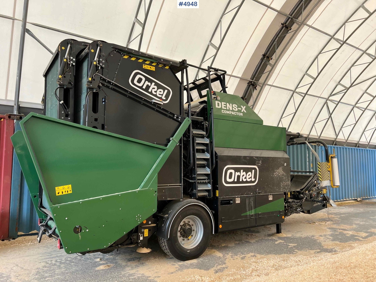 Oprema za obračalnike 2024 Orkel Dens-x round baler for corn, chips and cut grass: slika 6