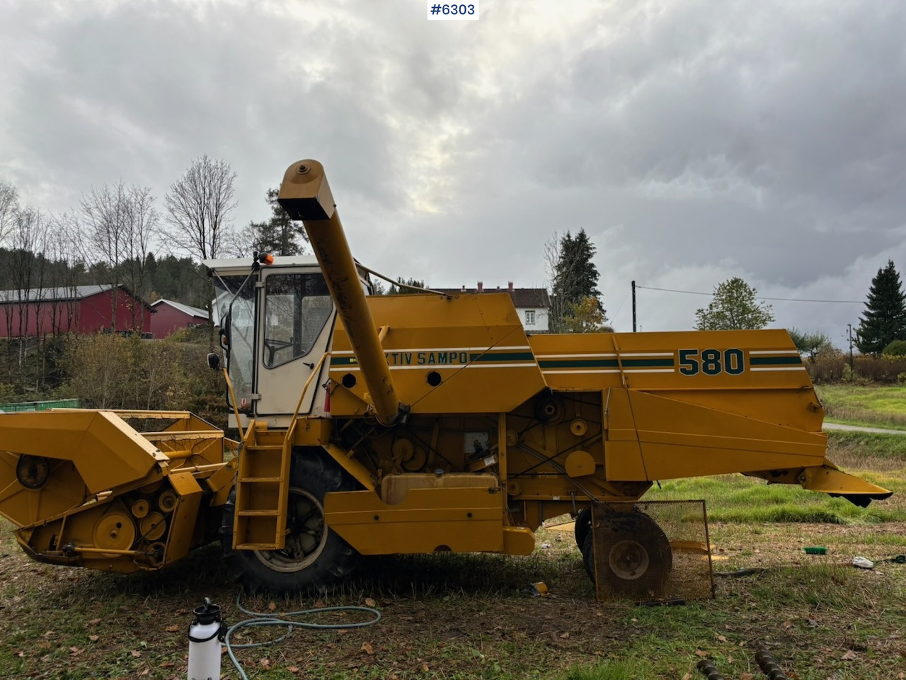 Aktiv Sampo 580 - Kombajn harvester: slika 4 Aktiv Sampo 580 - Kombajn harvester: slika 4