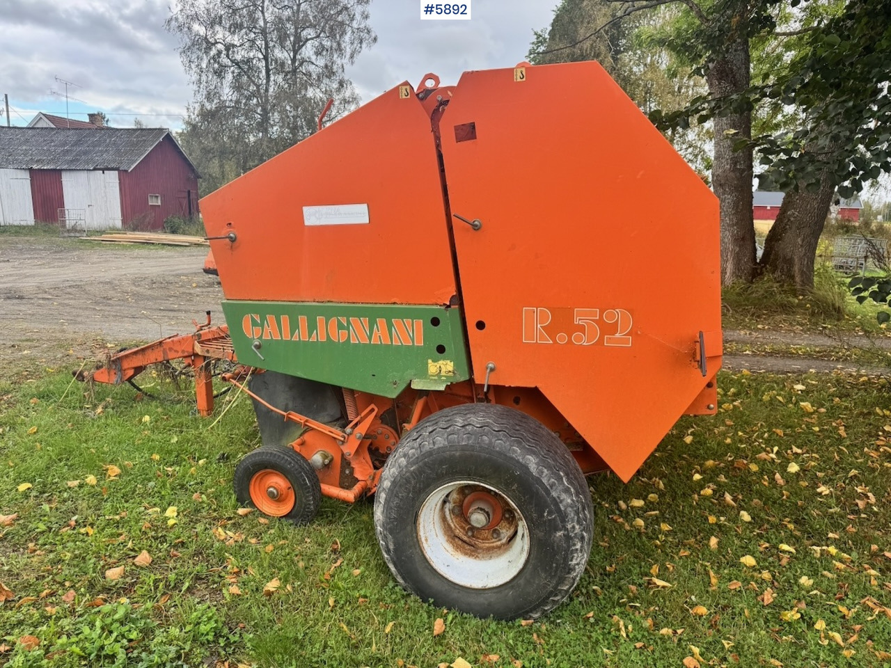 Approx. 1990 Callignani R52 Round baler - Oprema za obračalnike: slika 2 Approx. 1990 Callignani R52 Round baler - Oprema za obračalnike: slika 2