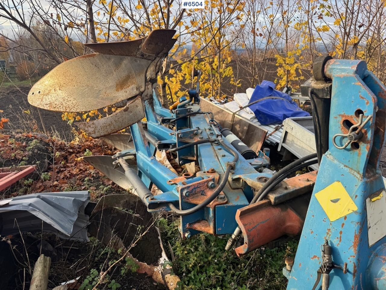 Approx. 1995 Øverum 3-furrow reversible plough - Oprema za obdelavo tal: slika 2 Approx. 1995 Øverum 3-furrow reversible plough - Oprema za obdelavo tal: slika 2