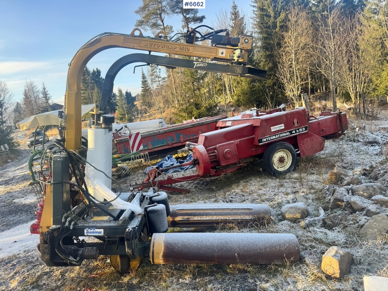 Approx. 2006 Tanco 1510 Round Bale Wrapper. - Oprema za obračalnike: slika 3 Approx. 2006 Tanco 1510 Round Bale Wrapper. - Oprema za obračalnike: slika 3