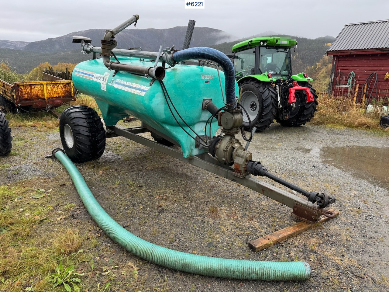 Doff X3 with high-pressure pump and cannon - Cisterna za gnojevko: slika 3 Doff X3 with high-pressure pump and cannon - Cisterna za gnojevko: slika 3