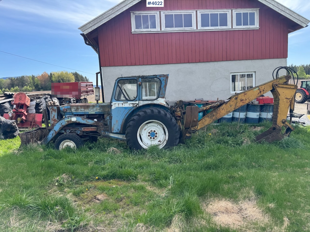 Ford 5000 Backhoe Loader. - Traktor: slika 2 Ford 5000 Backhoe Loader. - Traktor: slika 2