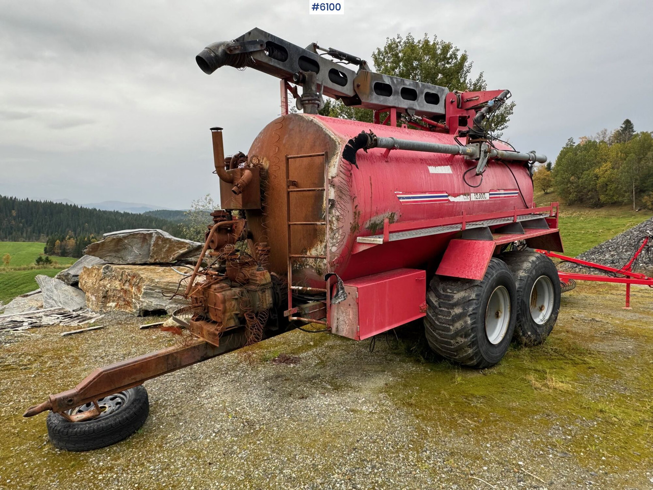 Høgborg 12,000L fertilizer trailer - Cisterna za gnojevko: slika 3 Høgborg 12,000L fertilizer trailer - Cisterna za gnojevko: slika 3