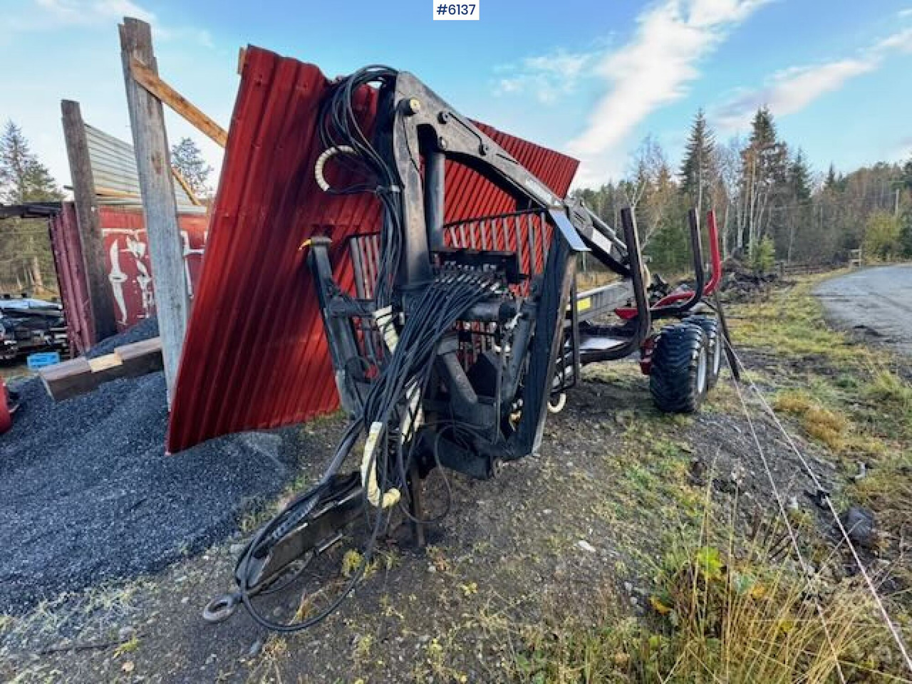 Igland timber trailer with E07 crane - Prikolica za prevoz lesa: slika 3 Igland timber trailer with E07 crane - Prikolica za prevoz lesa: slika 3