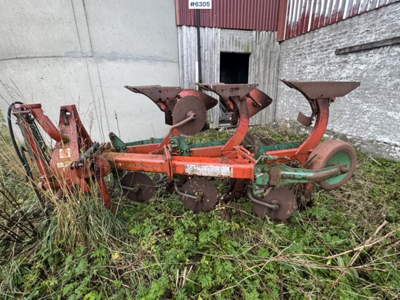 Kverneland 3-furrow reversible plough - Oprema za obdelavo tal: slika 4 Kverneland 3-furrow reversible plough - Oprema za obdelavo tal: slika 4