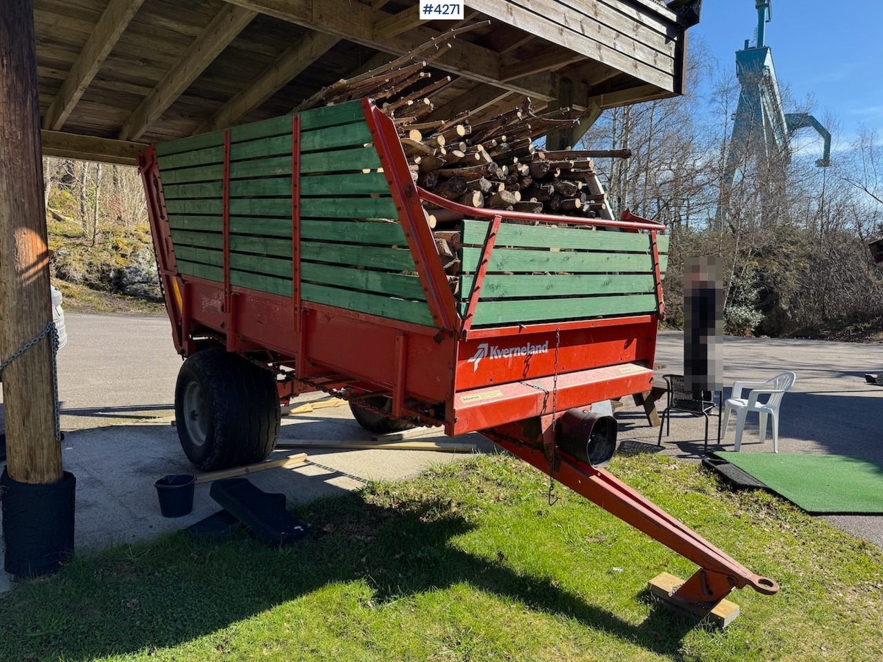 Kverneland 7011 Forage wagon - Oprema za obračalnike: slika 1 Kverneland 7011 Forage wagon - Oprema za obračalnike: slika 1