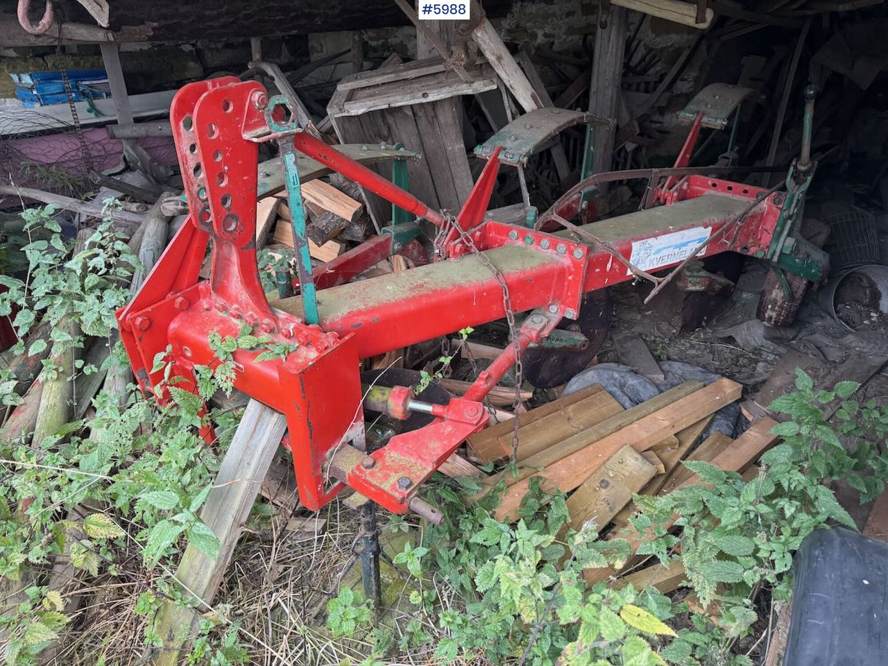 Kverneland Model A Field Boundary Plough - Oprema za obdelavo tal: slika 1 Kverneland Model A Field Boundary Plough - Oprema za obdelavo tal: slika 1