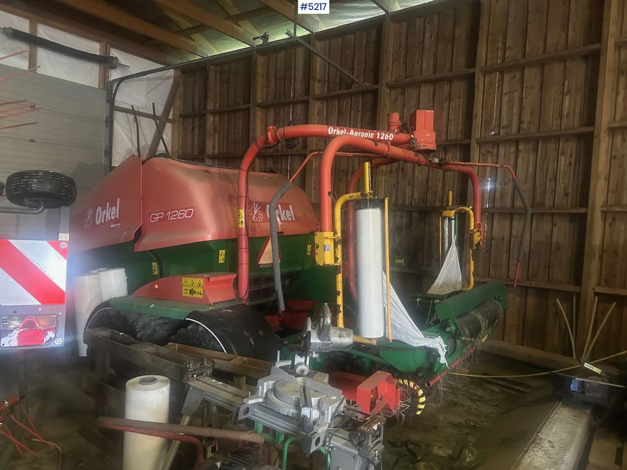 Orkel 1260 round baler - Oprema za obračalnike: slika 2 Orkel 1260 round baler - Oprema za obračalnike: slika 2