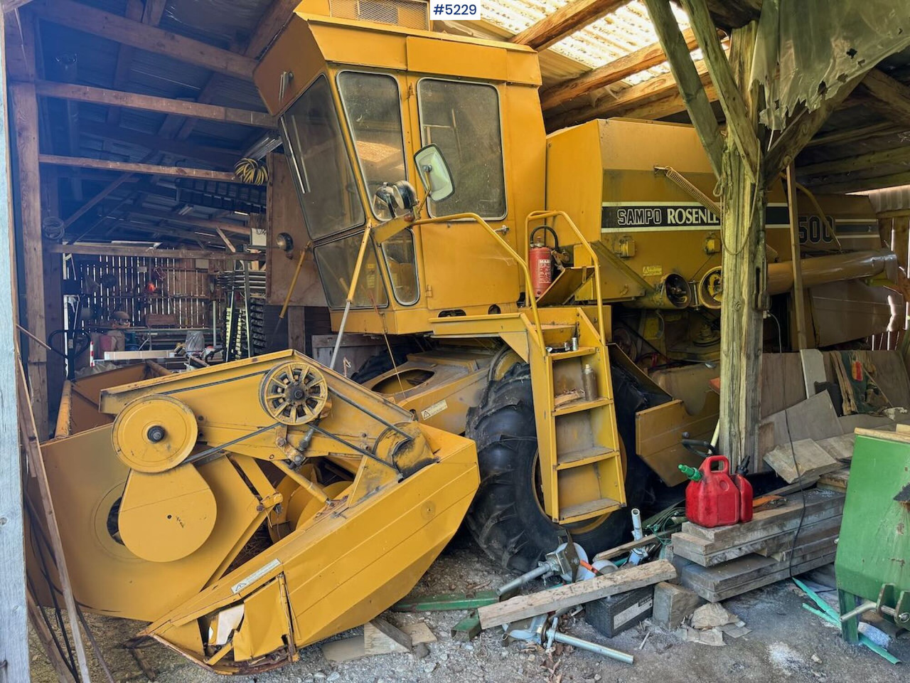 Sampo Rosenlew 500 - Kombajn harvester: slika 1 Sampo Rosenlew 500 - Kombajn harvester: slika 1