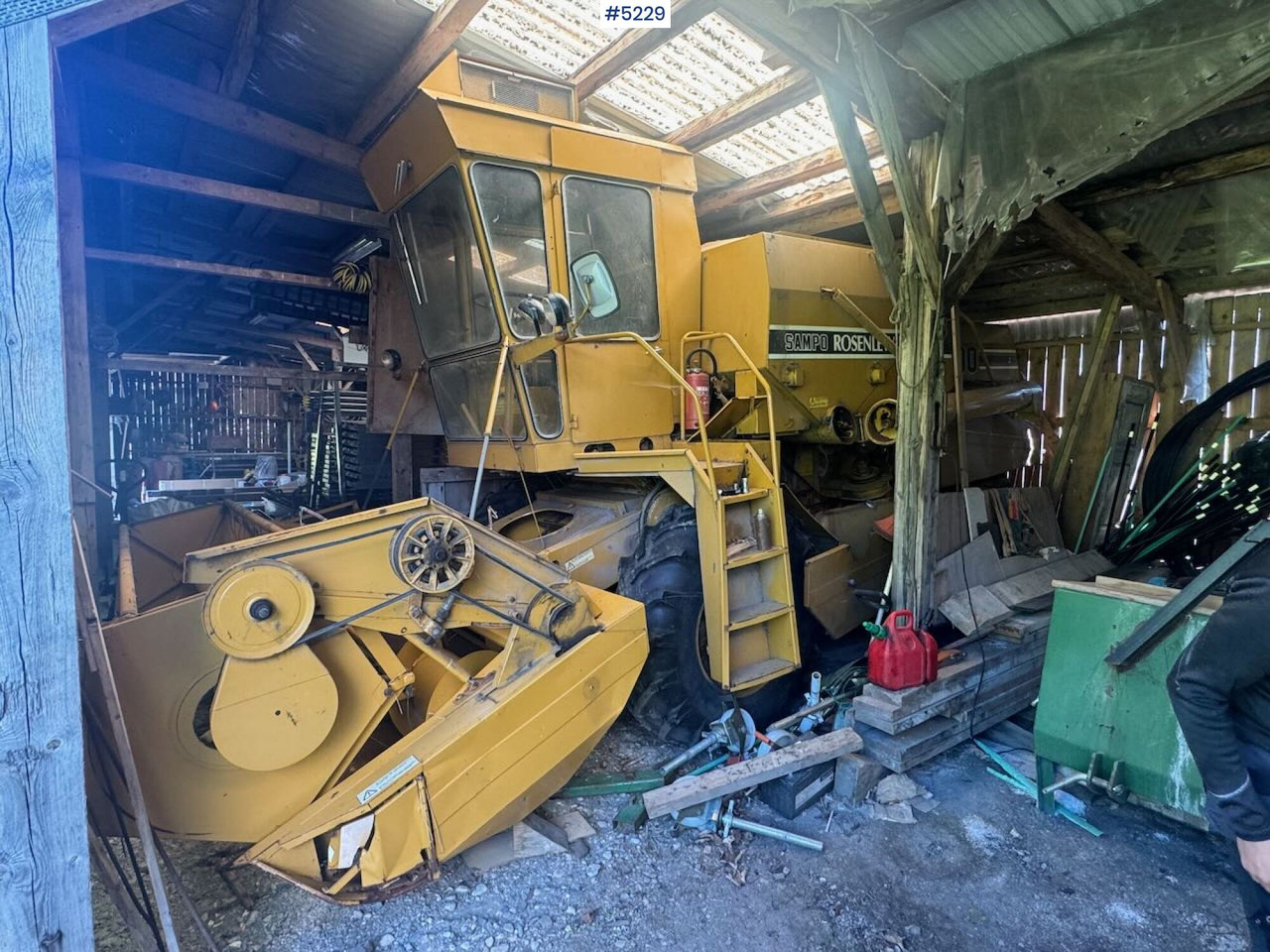 Sampo Rosenlew 500 - Kombajn harvester: slika 2 Sampo Rosenlew 500 - Kombajn harvester: slika 2