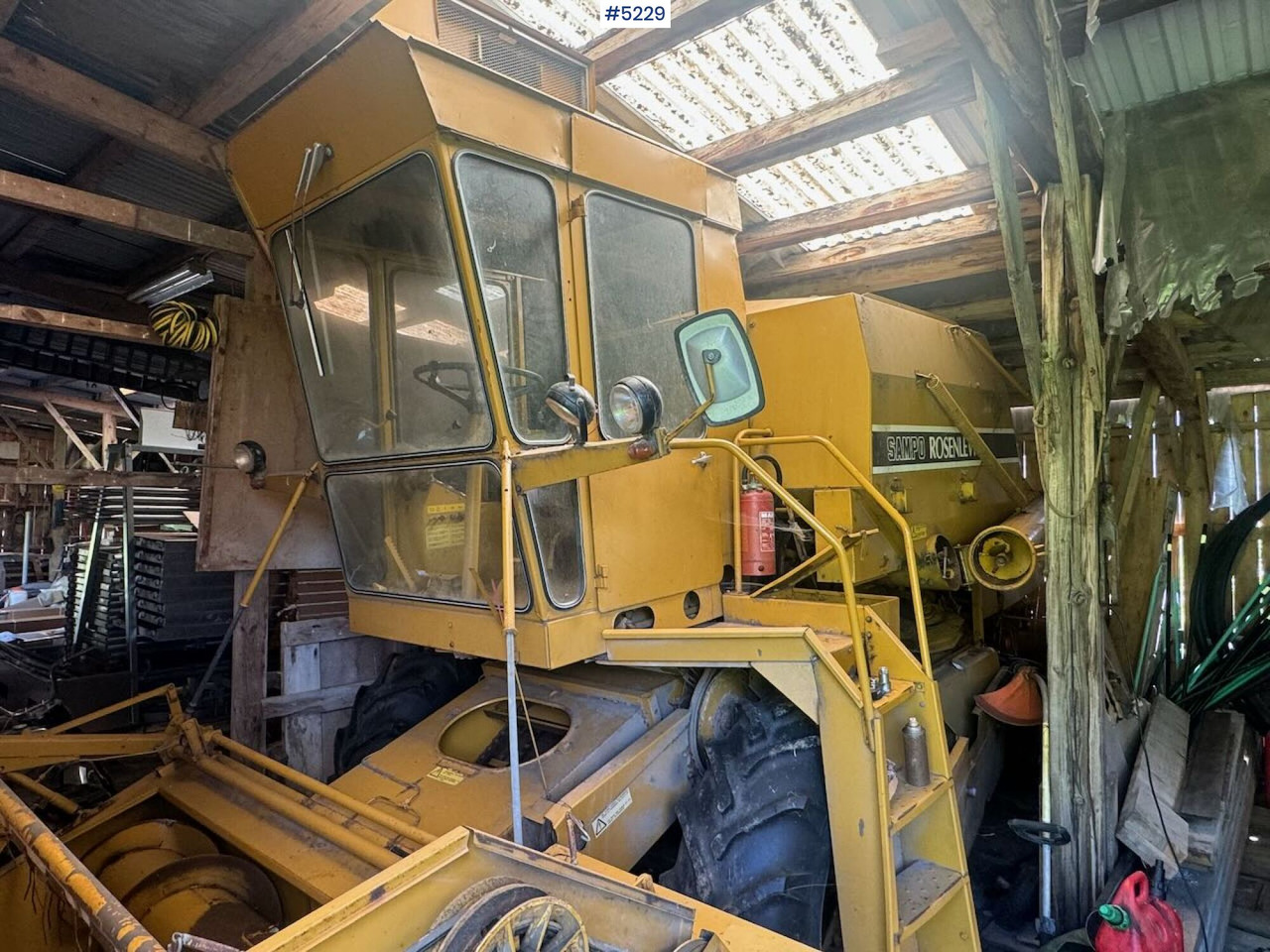 Sampo Rosenlew 500 - Kombajn harvester: slika 3 Sampo Rosenlew 500 - Kombajn harvester: slika 3