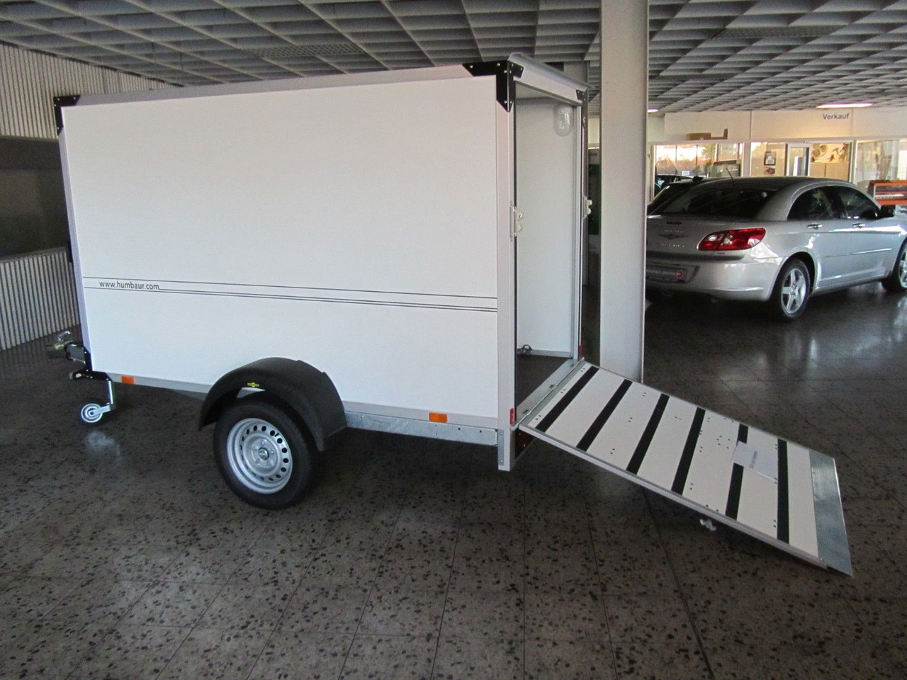 Humbaur HK 132513-15P Überfahrwand Kofferanhänger Flex - Prikolica zabojnik: slika 3 Humbaur HK 132513-15P Überfahrwand Kofferanhänger Flex - Prikolica zabojnik: slika 3