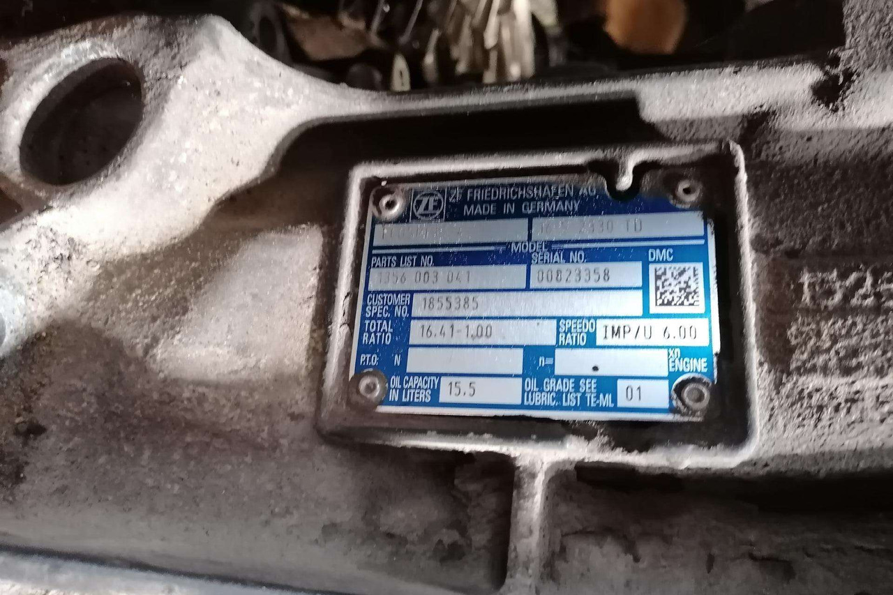ZF Gearbox 16S2330TD DAF Ecosplit IV - Menjalnik za Tovornjak: slika 3 ZF Gearbox 16S2330TD DAF Ecosplit IV - Menjalnik za Tovornjak: slika 3