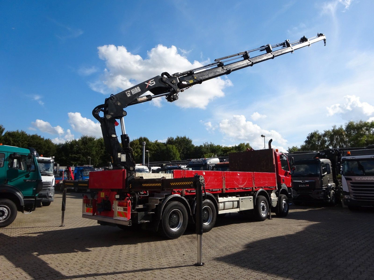 DAF 85.410 Pritsche + HIAB 322E6 Kran 8x4 - Tovornjak z dvigalom: slika 4 DAF 85.410 Pritsche + HIAB 322E6 Kran 8x4 - Tovornjak z dvigalom: slika 4