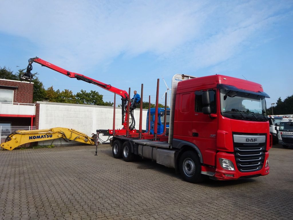 DAF XF 510 + EPSILON M120Z Holzheckladekran +Greifer - Tovornjak za prevoz lesa, Tovornjak z dvigalom: slika 2 DAF XF 510 + EPSILON M120Z Holzheckladekran +Greifer - Tovornjak za prevoz lesa, Tovornjak z dvigalom: slika 2