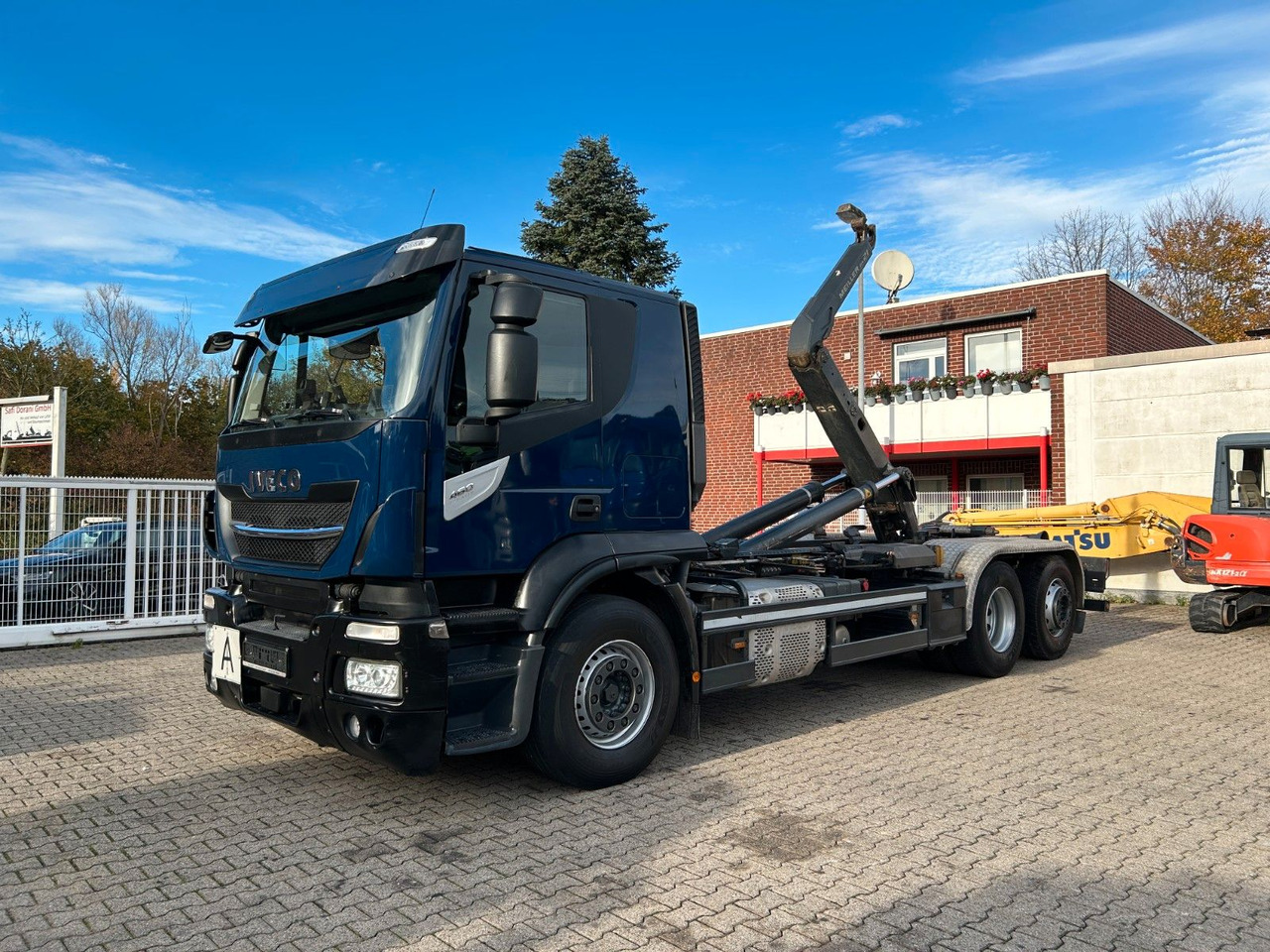 Iveco 460 Stralis MEILLER Abroller mit LIft-Lenkachse - Kotalni prekucni tovornjak: slika 1 Iveco 460 Stralis MEILLER Abroller mit LIft-Lenkachse - Kotalni prekucni tovornjak: slika 1