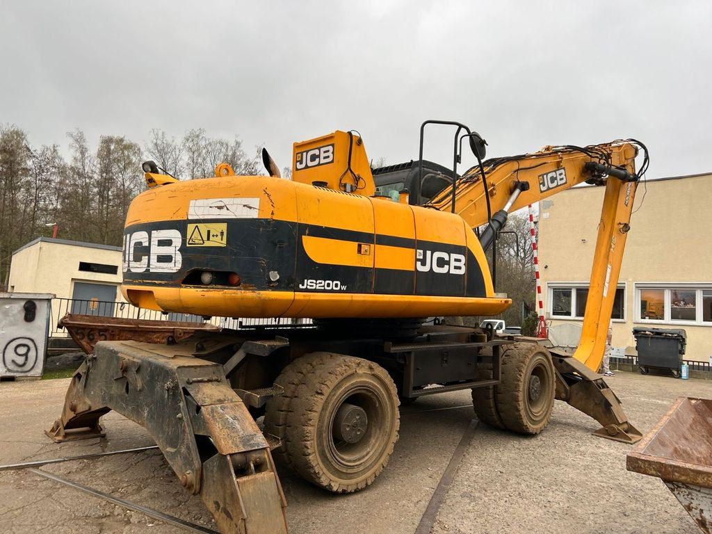 JCB JS 200 W Umschlagbagger - Bager na kolesih: slika 3 JCB JS 200 W Umschlagbagger - Bager na kolesih: slika 3