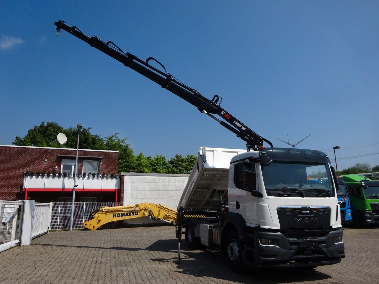 MAN 22.400 TGS + HIAB X-HIDUO 138 Kran - Tovornjak prekucnik, Tovornjak z dvigalom: slika 5 MAN 22.400 TGS + HIAB X-HIDUO 138 Kran - Tovornjak prekucnik, Tovornjak z dvigalom: slika 5