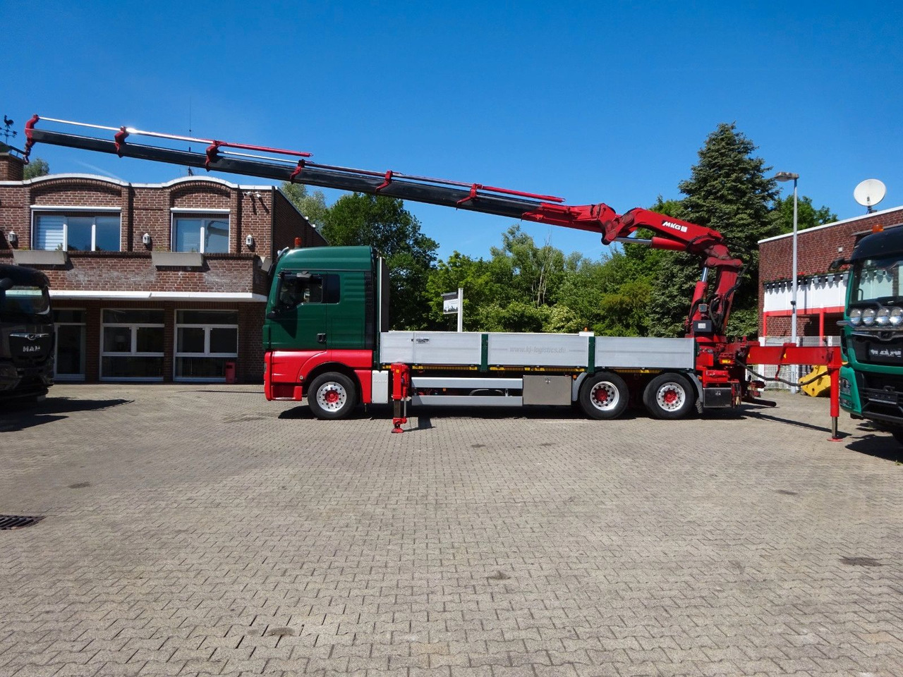 MAN 26.480 TGX + MKG HLK531 Kran +Lift-Lenkachse - Tovornjak z dvigalom: slika 2 MAN 26.480 TGX + MKG HLK531 Kran +Lift-Lenkachse - Tovornjak z dvigalom: slika 2