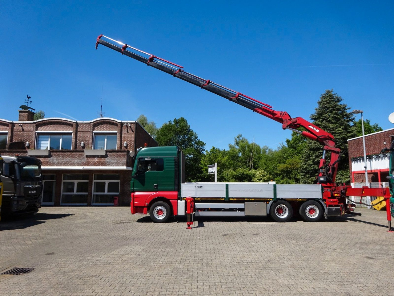 MAN 26.480 TGX + MKG HLK531 Kran +Lift-Lenkachse - Tovornjak z dvigalom: slika 1 MAN 26.480 TGX + MKG HLK531 Kran +Lift-Lenkachse - Tovornjak z dvigalom: slika 1