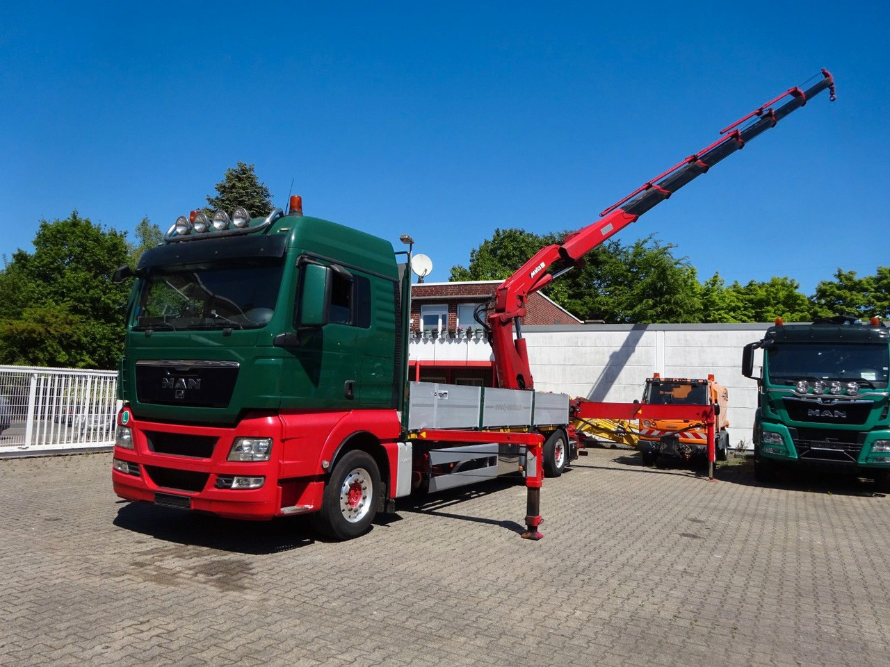 MAN 26.480 TGX + MKG HLK531 Kran +Lift-Lenkachse - Tovornjak z dvigalom: slika 5 MAN 26.480 TGX + MKG HLK531 Kran +Lift-Lenkachse - Tovornjak z dvigalom: slika 5